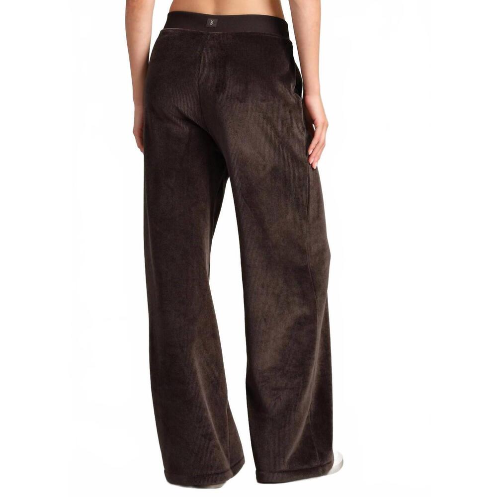 NEW RHONE plush sweatpant in dark espresso - Picture 2 of 4